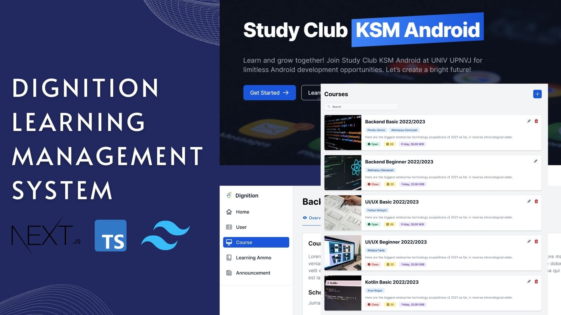 Dignition Learning Management System